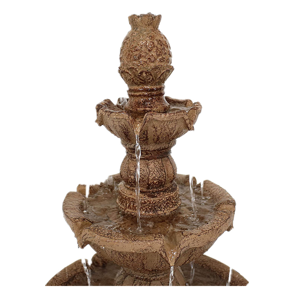 Pineapple Large Outdoor Water Fountain