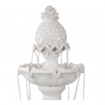 White Outdoor Water Fountain