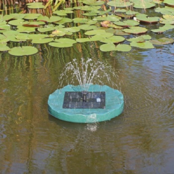 Mini solar floating fountain pool decorative water fountain
