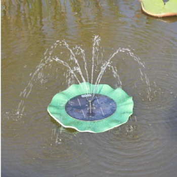 Floating Pond Or Lake Fountain Pump Solar Powered