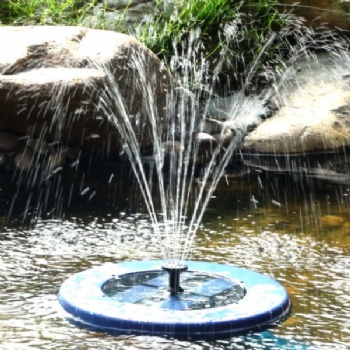 250L/h solar water feature fish tank pond pump pool decorative water fountain