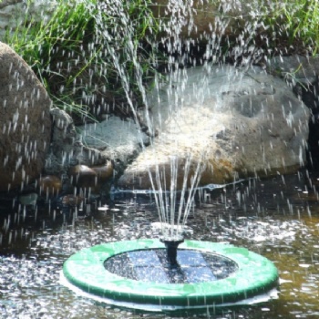 250L/h solar water feature fish tank pond pump pool decorative water fountain