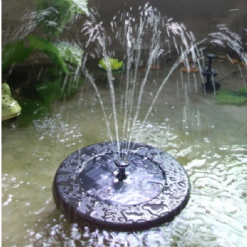 150L/h solar water feature fish tank pond pump pool decorative water fountain