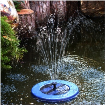 150L/h solar water feature fish tank pond pump pool decorative water fountain