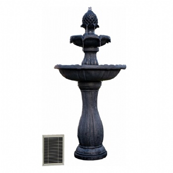 2-Tier Solar Water Fountain