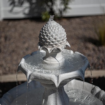 2-Tier Solar Water Fountain