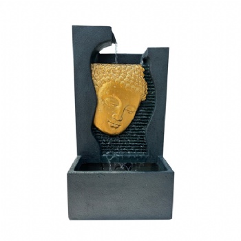 Indoor Outdoor Zen Buddha Face Wall Water Fountain